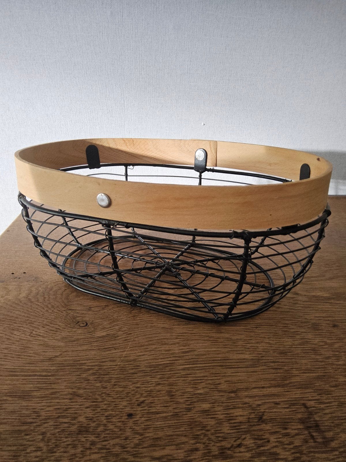 leuk mandje voor meerdere doeleinde, Ophalen of Verzenden, Zo goed als nieuw, Rond, Riet