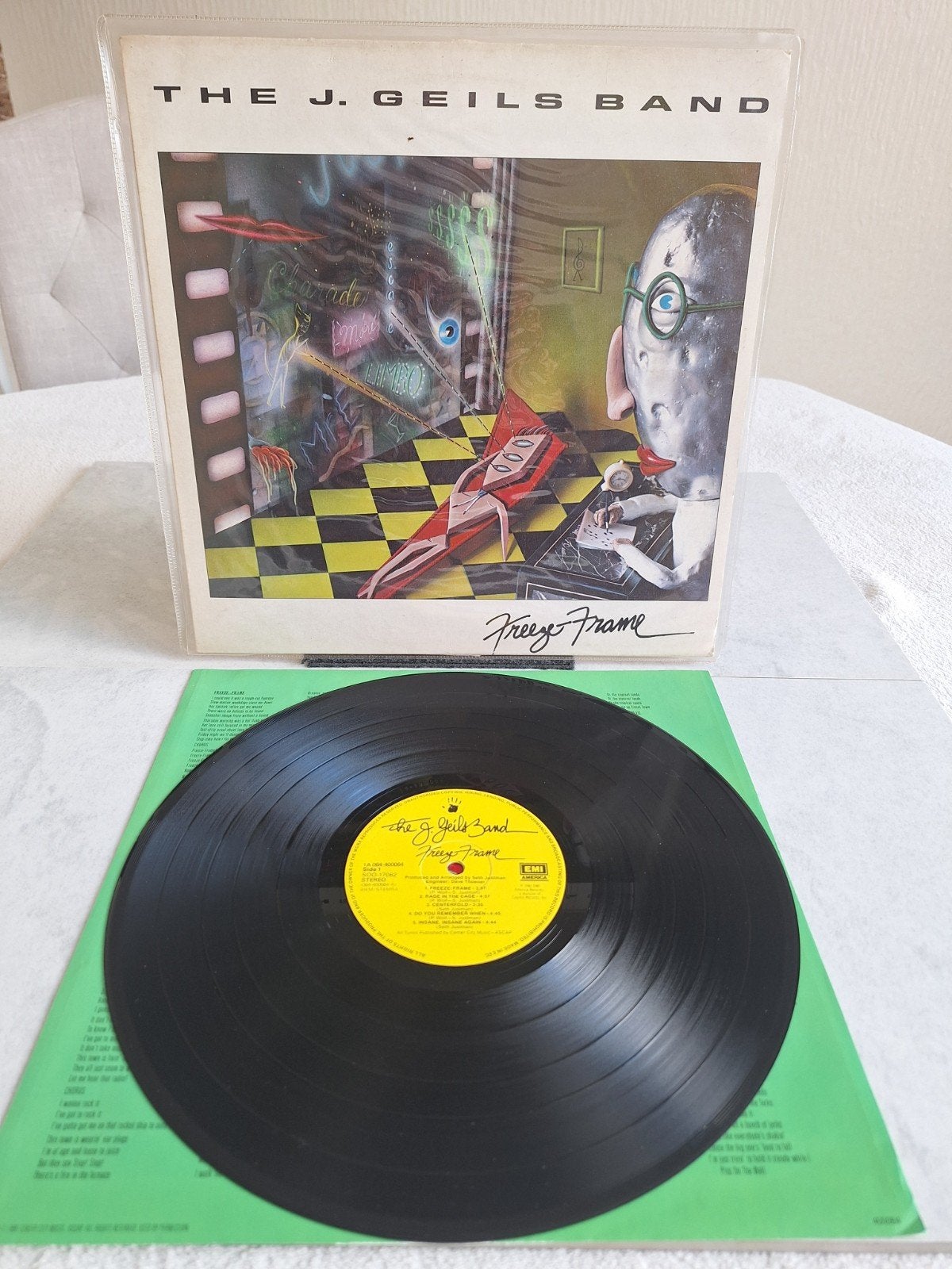 LP van THE J. GEILS BAND // FREEZE FRAME ...uit 1981, Ophalen of Verzenden, Zo goed als nieuw, 12 inch, Poprock