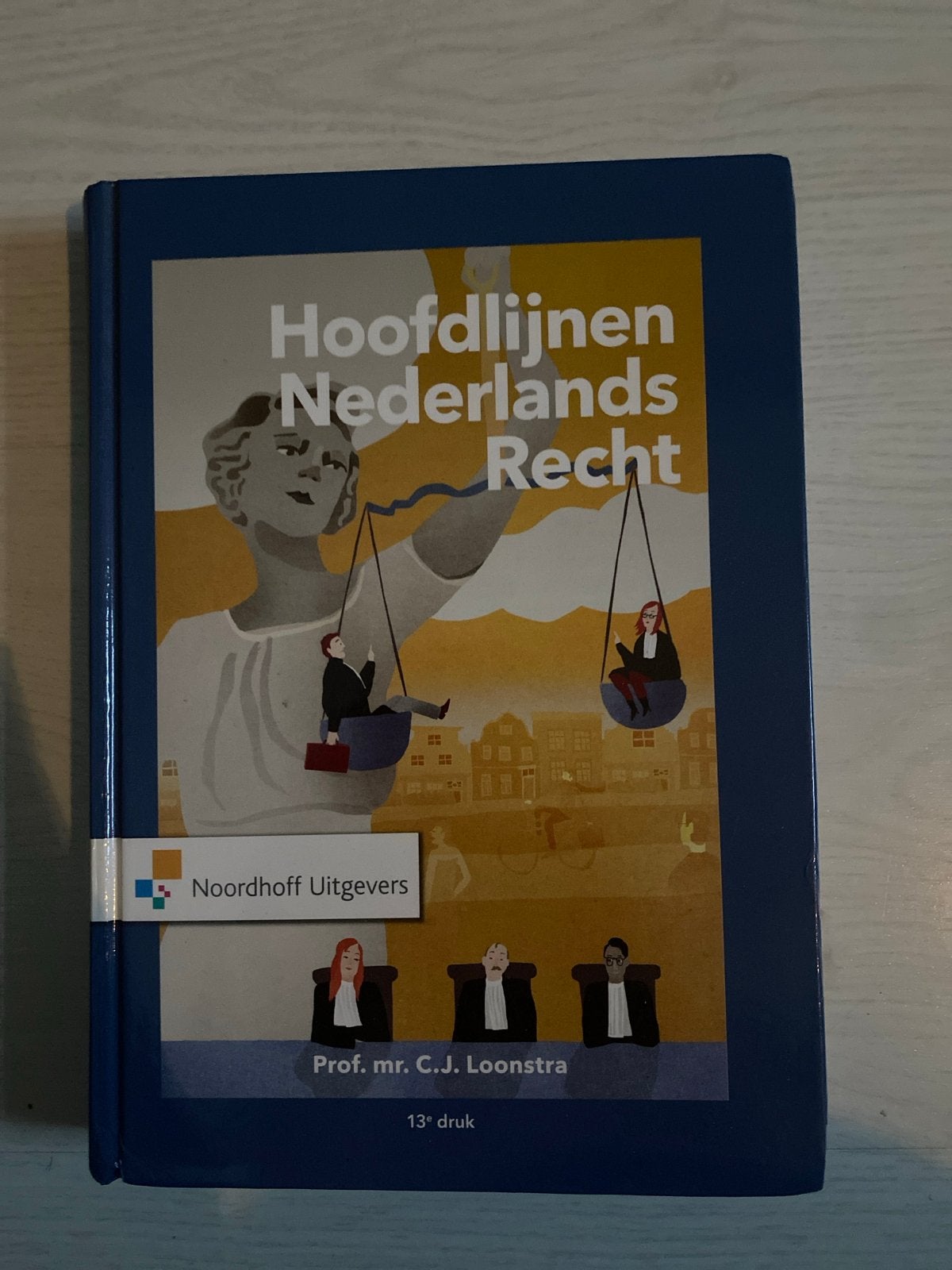 Hoofdlijnen Nederlands Recht - Studieboek (13e druk), Ophalen of Verzenden, Gamma, Zo goed als nieuw, HBO