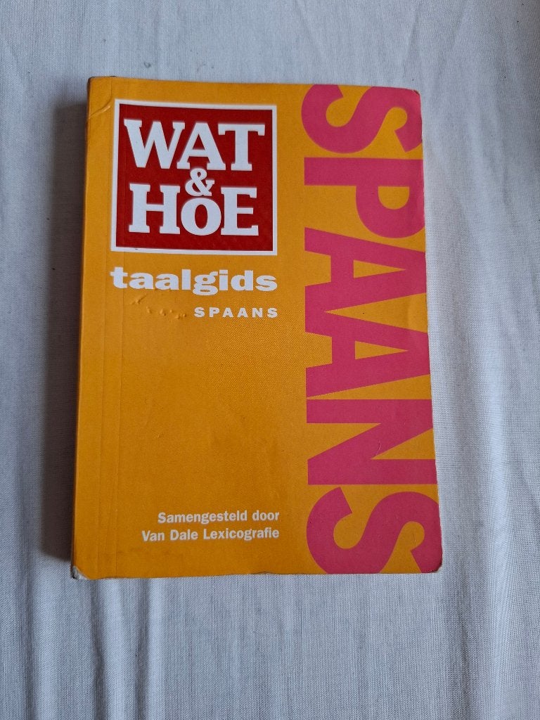 Wat & Hoe Spaans, Ophalen of Verzenden, Zo goed als nieuw