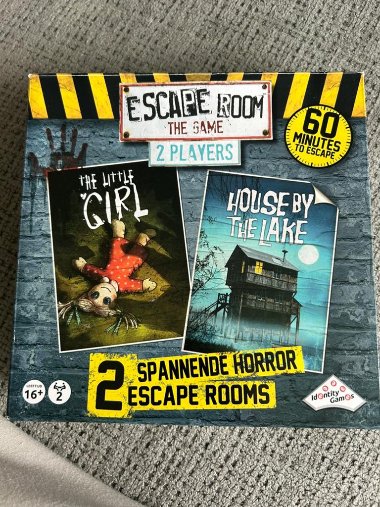 2 Horror escape room, Een of twee spelers, Ophalen, Zo goed als nieuw