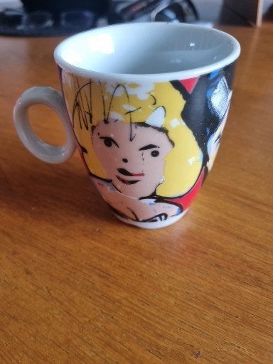 herman brood kopje, Huis en Inrichting, Keuken | Servies, Ophalen of Verzenden, Porselein, Overige stijlen, Kop(pen) en/of Schotel(s)