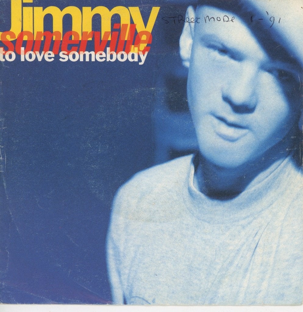 S Jimmy Somerville - To Love Somebody, Gebruikt, Verzenden, 7 inch, Beschermende buitenhoes