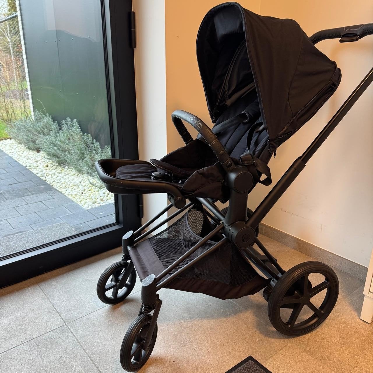 Cybex e-Priam kinderwagen met een complete set, Ophalen, Zo goed als nieuw, Overige merken