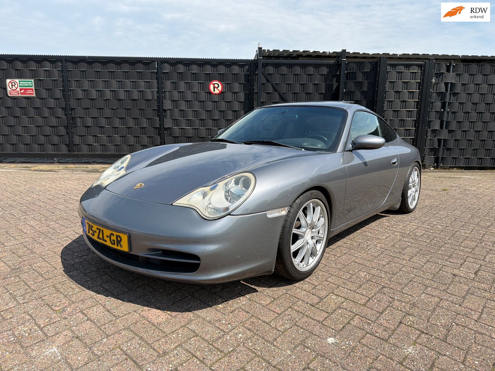 Porsche 911 3.6 Coupé Carrera 4 996 [In opdracht klant ], Auto's, Automaat, Gebruikt, Zwart, Leder