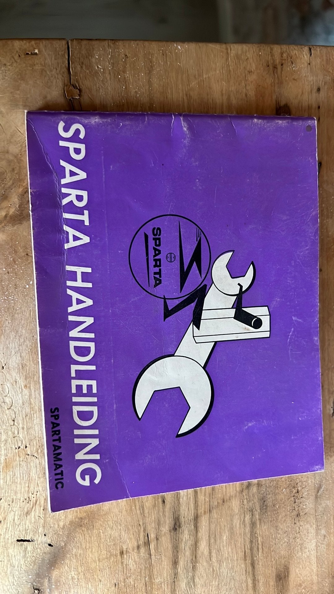 Originele Spartamatic handleiding, Fietsen en Brommers, Ophalen of Verzenden, Zo goed als nieuw