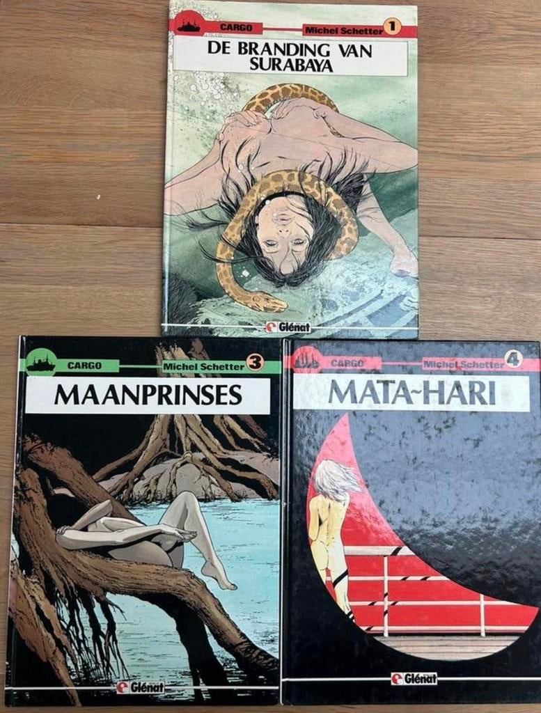 Cargo 1,3 en 4 hardcover, Eén stripboek, Ophalen of Verzenden, Zo goed als nieuw