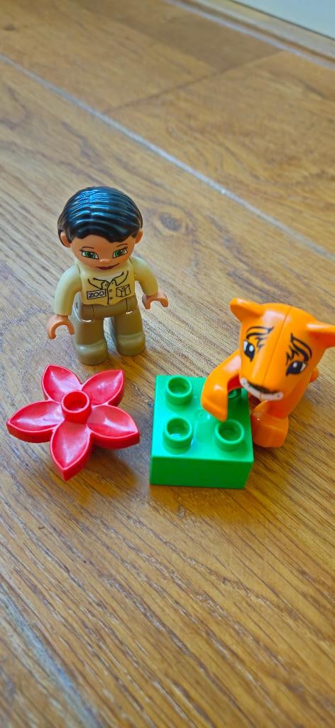 Duplo 5632 dierenverzorger, Ophalen, Zo goed als nieuw, Compleet, Duplo