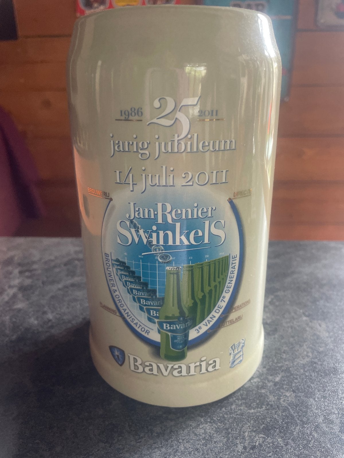 Bavaria Jan Renier Swinkels Jubileum Bierpul 25 Jaar, Ophalen, Nieuw