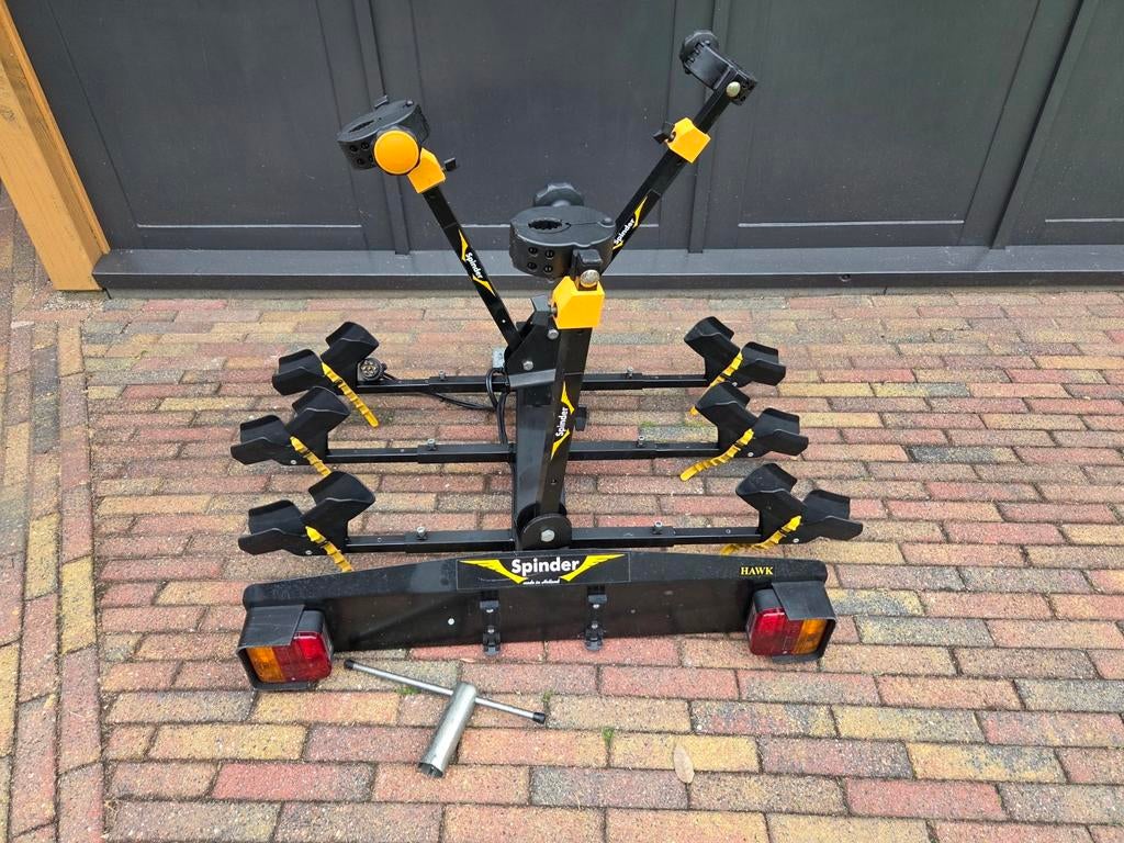 Fietsendrager voor 3 fietsen, Auto diversen, Ophalen, Gebruikt, Trekhaakdrager