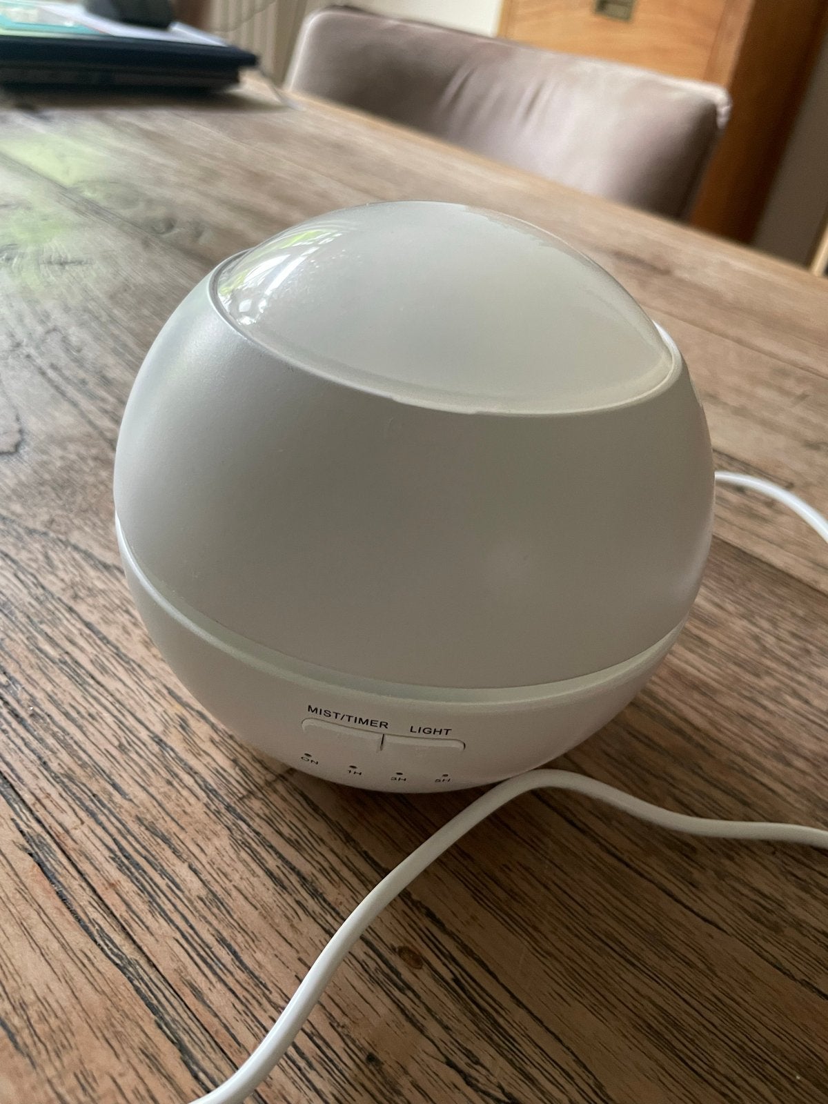 PowAir Misting Dome Geurneutralisator met LED-verlichting, Ophalen, Gebruikt