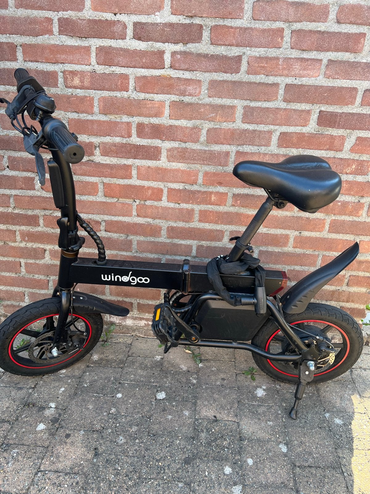 Windgoo B20 E-Bike, Gebruikt, Minder dan 47 cm, 30 tot 50 km per accu, Ophalen