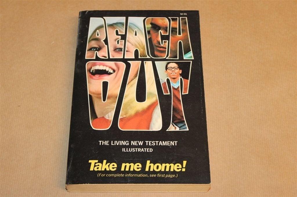 Reach Out — Geïllustreerd Living New Testament 1971, Ophalen of Verzenden, Gelezen