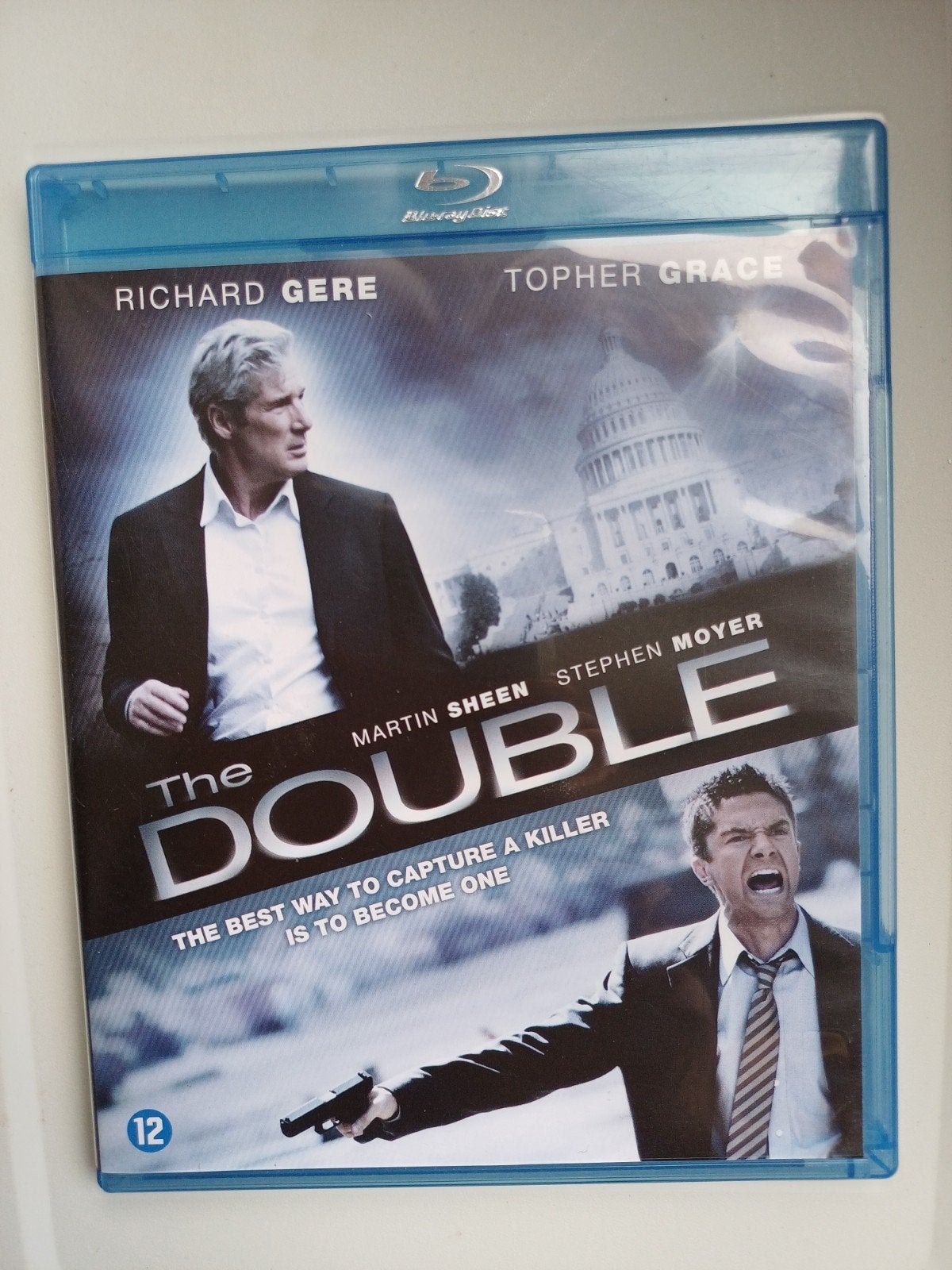 The Double Blu-ray - Richard Gere, Topher Grace, Cd's en Dvd's, Gebruikt, Film, Ophalen of Verzenden, Blu-ray