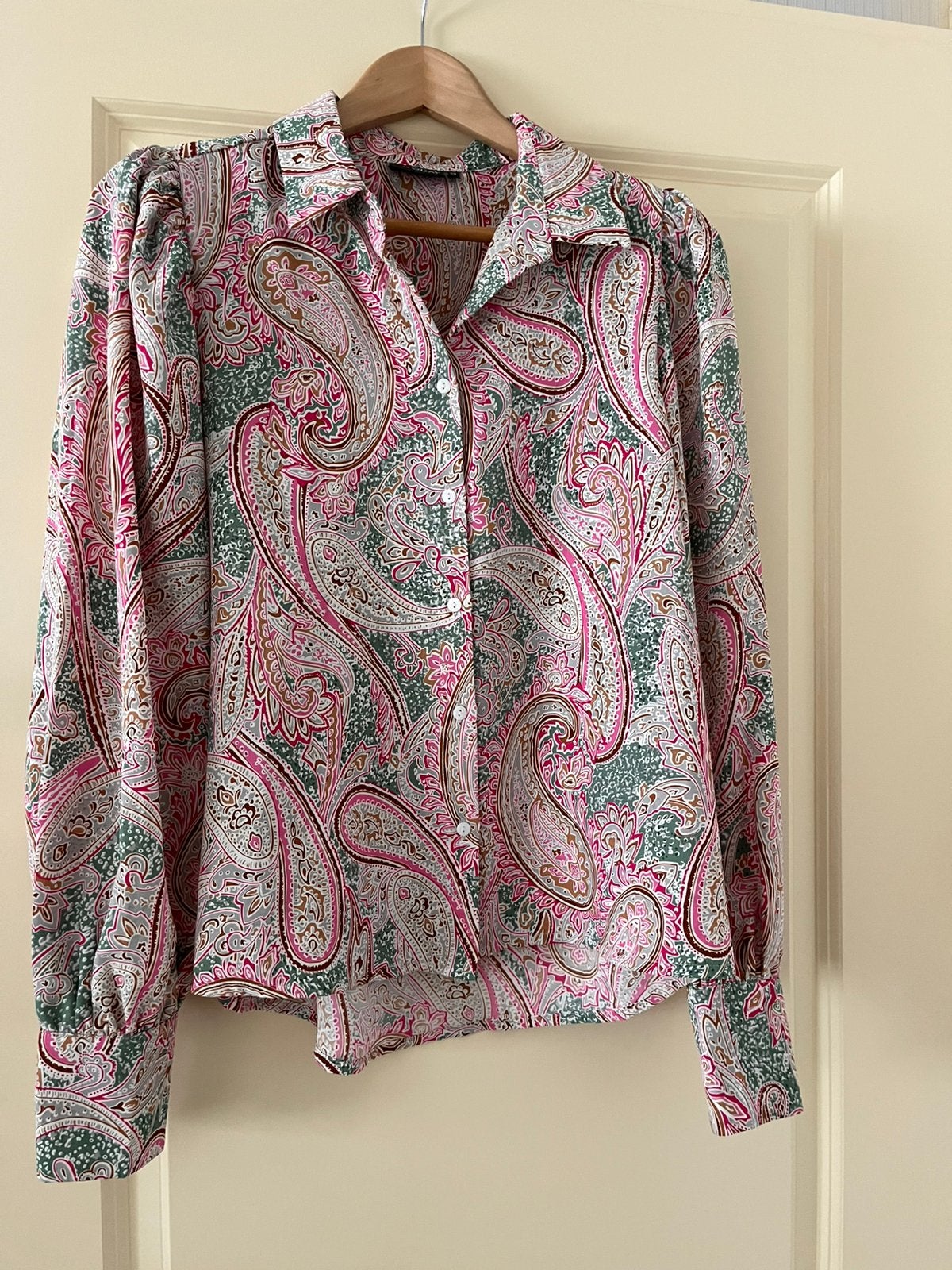Paisley blouse maat S, Ophalen of Verzenden, Zo goed als nieuw, Maat 36 (S)