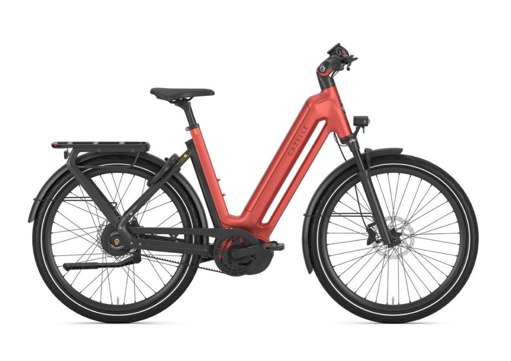 GAZELLE Eclipse C380 Dames Metallic Orange Mat 55cm 2024, Fietsen en Brommers, Elektrische fietsen, -, - 0
-, NL, Nieuw, -