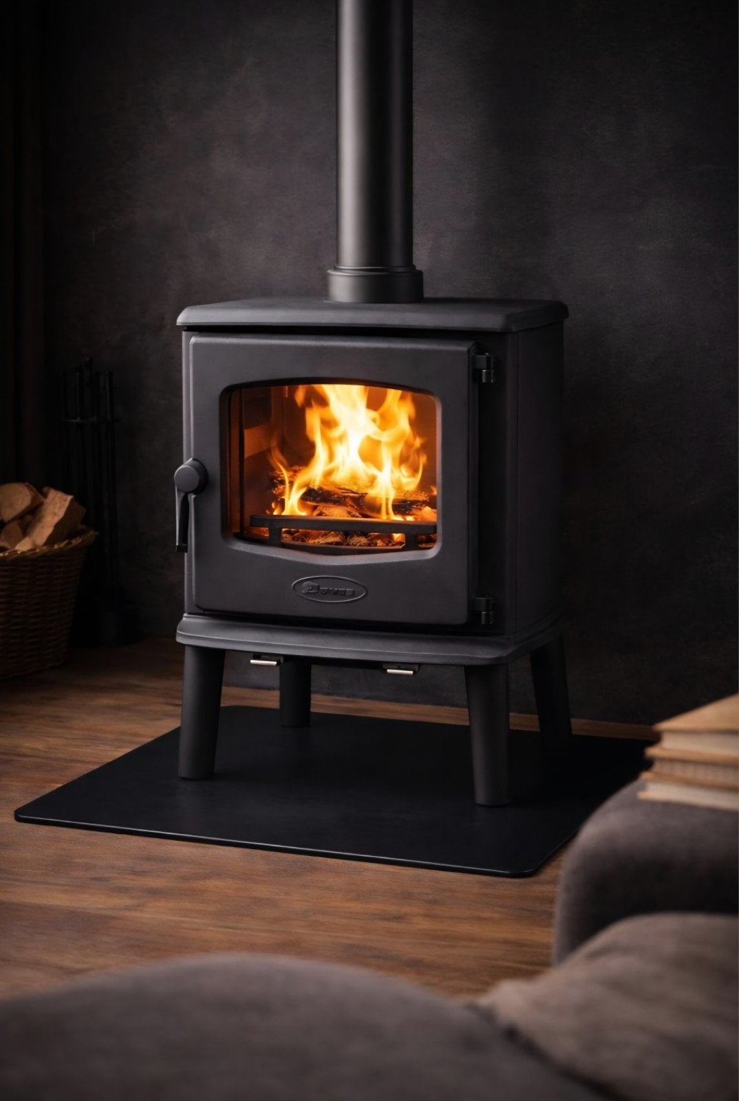 Houtkachel Dovre 525CB nieuw leverbaar voor €1795,-, Huis en Inrichting, Ophalen, Vrijstaand, Hout, Nieuw