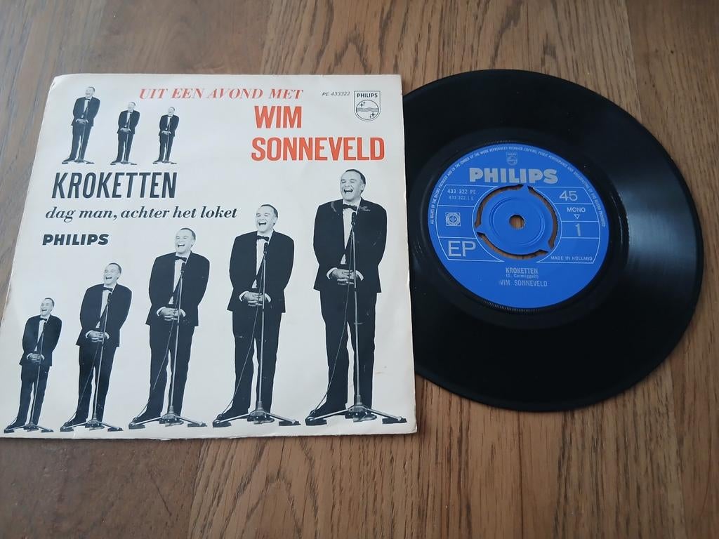 VINYL SINGLE   WIM SONNEVELD  1966, Cd's en Dvd's, Vinyl | Nederlandstalig, Ophalen of Verzenden, Zo goed als nieuw, Overige formaten