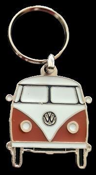 Volkswagen Transporter sleutelhanger- bruin, Verzenden, Nieuw, Transport, Speldje of Pin