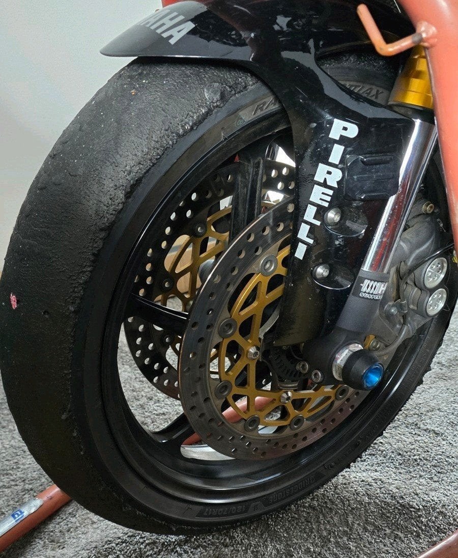 PVM 6-spaaks velgen Yamaha R1 (2015-2026) Brembo schijven, Ophalen, Gebruikt