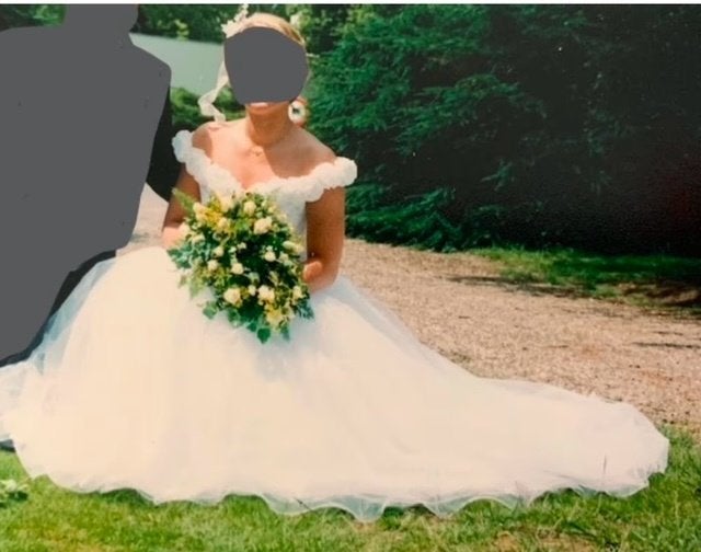 TROUWJURK maat 38, Ophalen of Verzenden, Gedragen, Wit, Trouwjurk