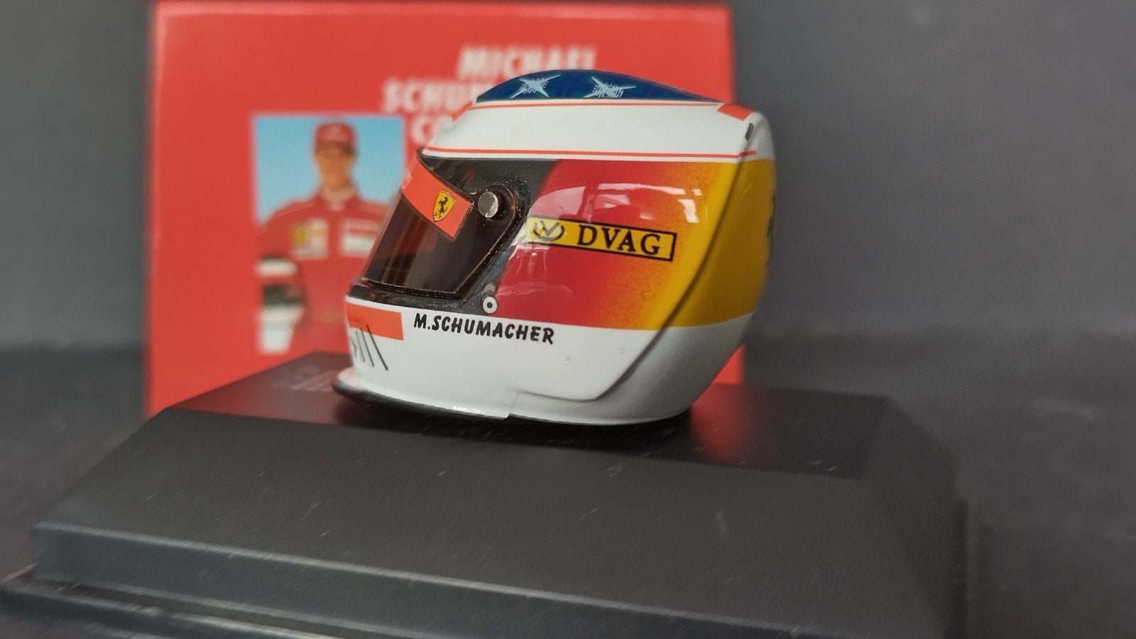 Helm Michael Schumacher Ferrari 1;8 Minichamps Pol, Hobby en Vrije tijd, Modelauto's | 1:5 tot 1:12, Verzenden, ., Nieuw, 1:5 t/m 1:8