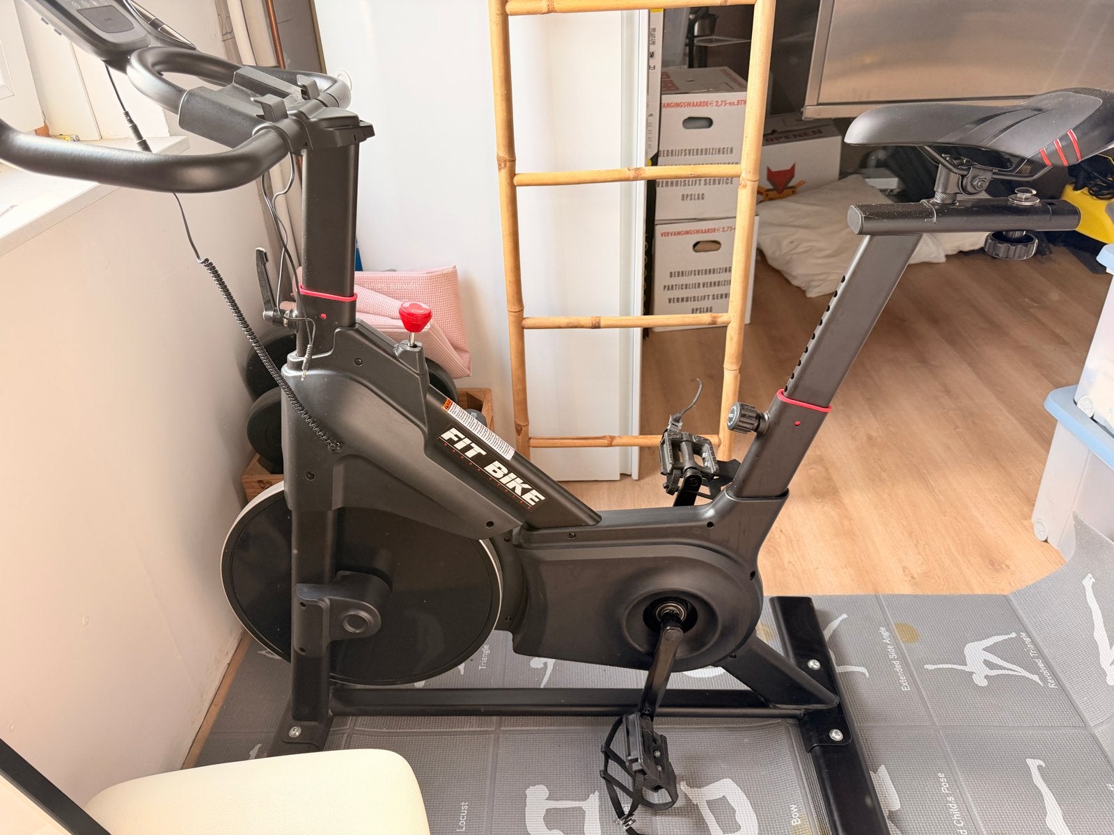 Fitbike Race 4 Indoor Cycle - Zwift compatibel, Sport en Fitness, Ophalen, Zo goed als nieuw, Metaal, Benen