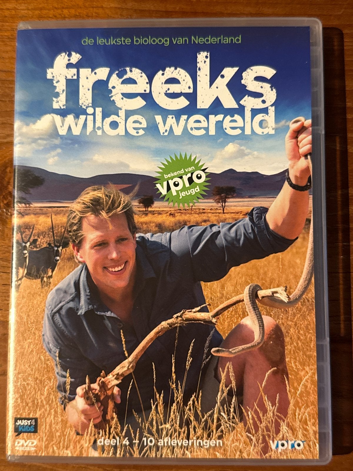 Freeks Wilde Wereld - Deel 4 - 10 afleveringen DVD, Documentaire, Alle leeftijden, Tv-serie, Zo goed als nieuw