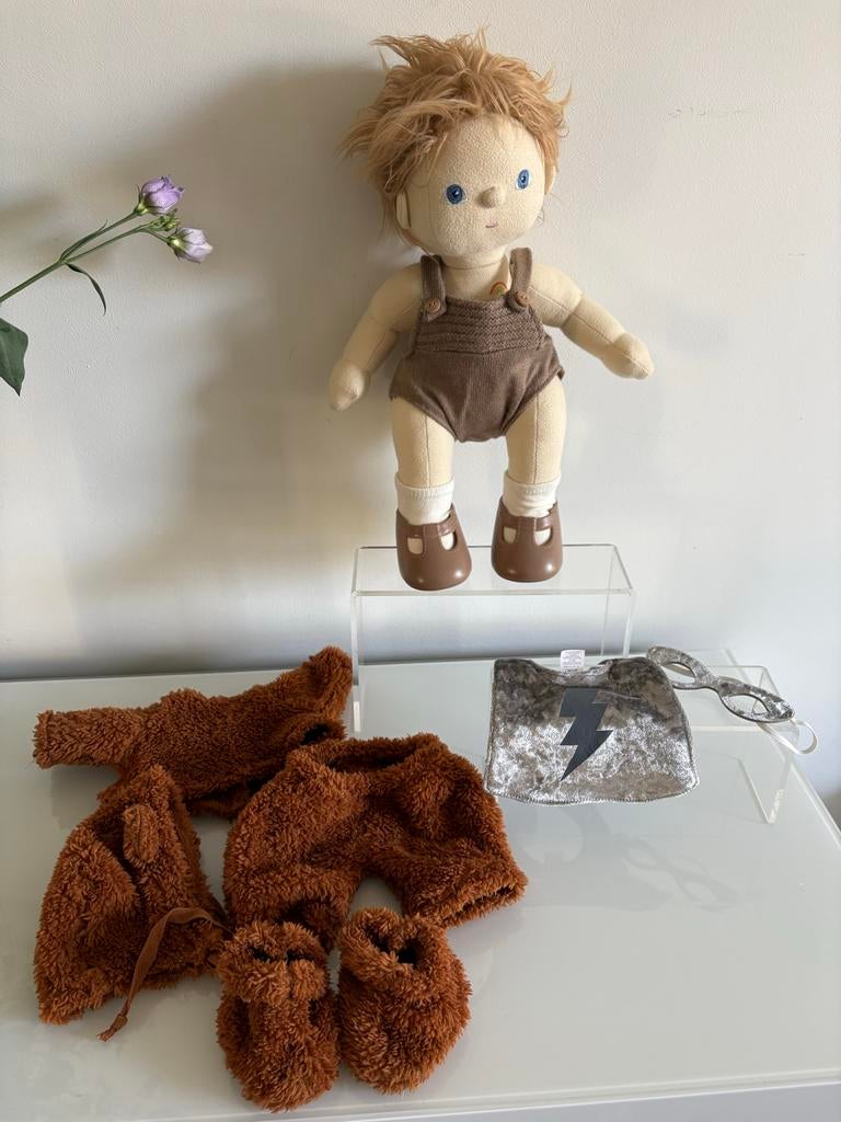Nieuwe Dinkum Doll Olli Ella ‘Poppet’ 35 cm + 2 outfits, Kinderen en Baby's, Speelgoed | Poppen, Ophalen of Verzenden, Nieuw, Overige typen