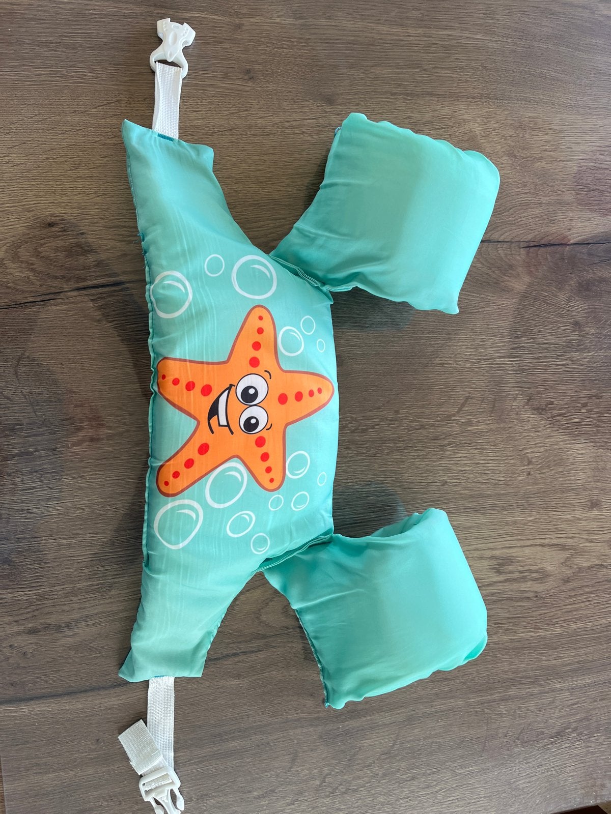 Zwemvest voor kinderen 2-6 jaar (14-25 kg) met zeester, Ophalen, Zo goed als nieuw, Jongen of Meisje, Zwem-accessoire