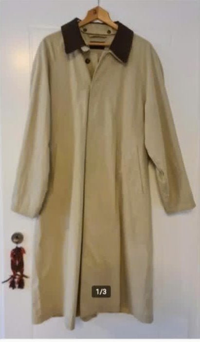 Quinten Landauer jas trenchcoat maat 48 nieuwstaat!, Ophalen of Verzenden, Zo goed als nieuw, Maat 48/50 (M), Quinten Landauer