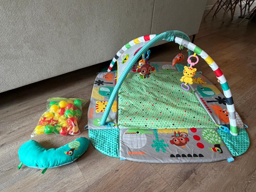 Baby gym Speelkleed Speelmat Builigtrainer, Kinderen en Baby's, Ophalen of Verzenden, Zo goed als nieuw