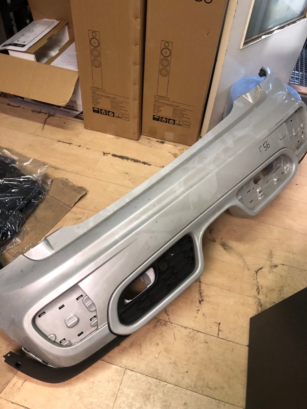 Mini Cooper S Achterbumper F56, Ophalen, Gebruikt, Mini, Achter