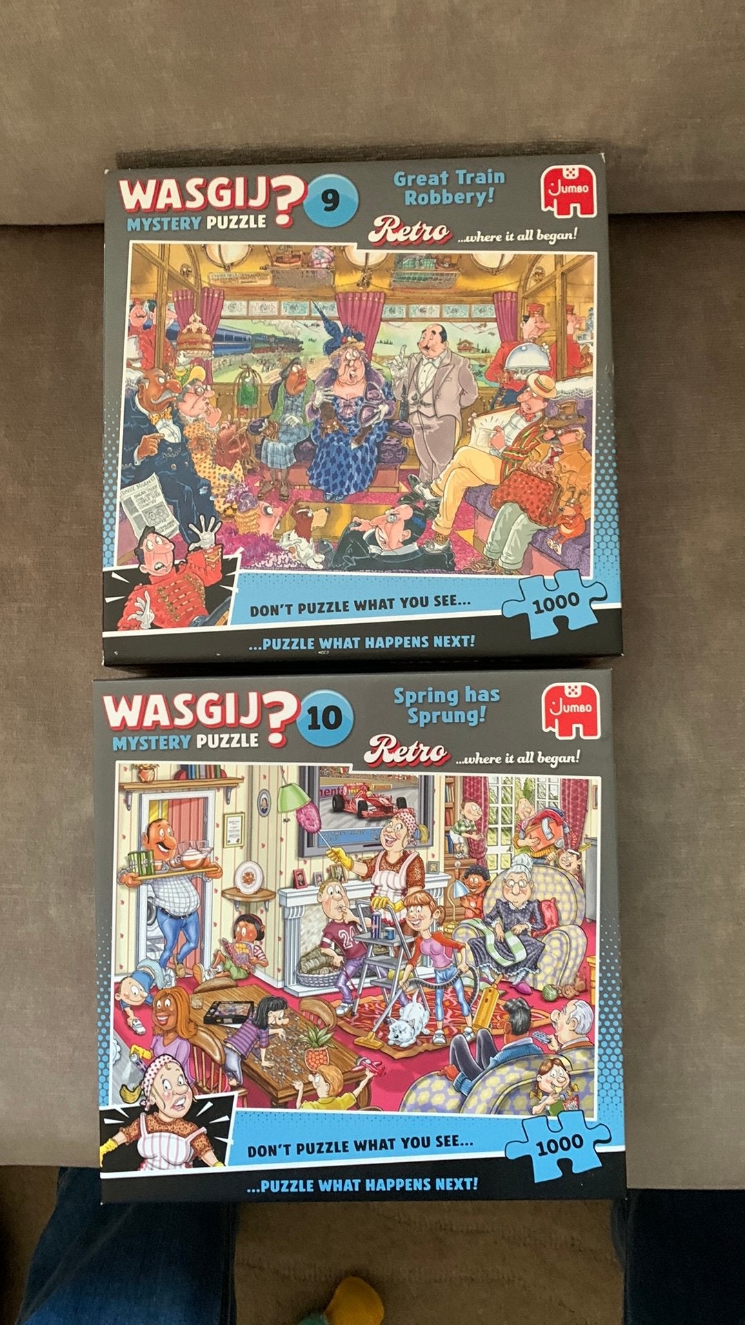 Wasgij puzzels, Ophalen, 500 t/m 1500 stukjes, Zo goed als nieuw