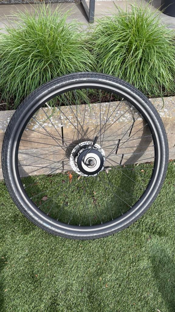 Voorwiel VanMoof S2 met motor en buitenband, Gebruikt, Overige materialen, Ophalen, Elektrische fiets