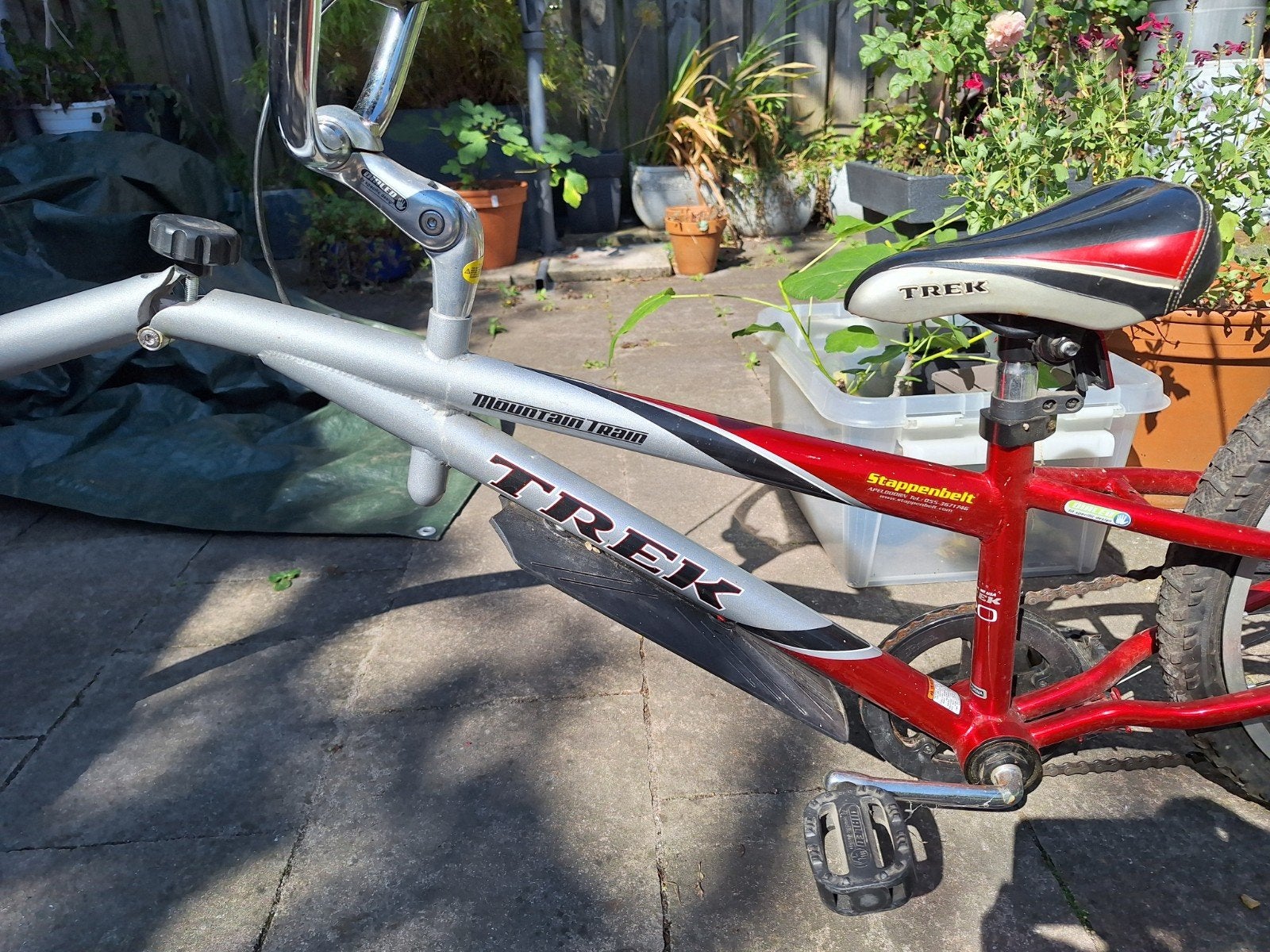 Trek Mountain Train 20 Trail-a-Bike - Kinderfietsaanhanger, Ophalen