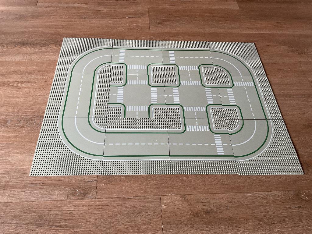 Lego Grond basis wegen platen., Ophalen, Gebruikt, Grondplaat, Lego