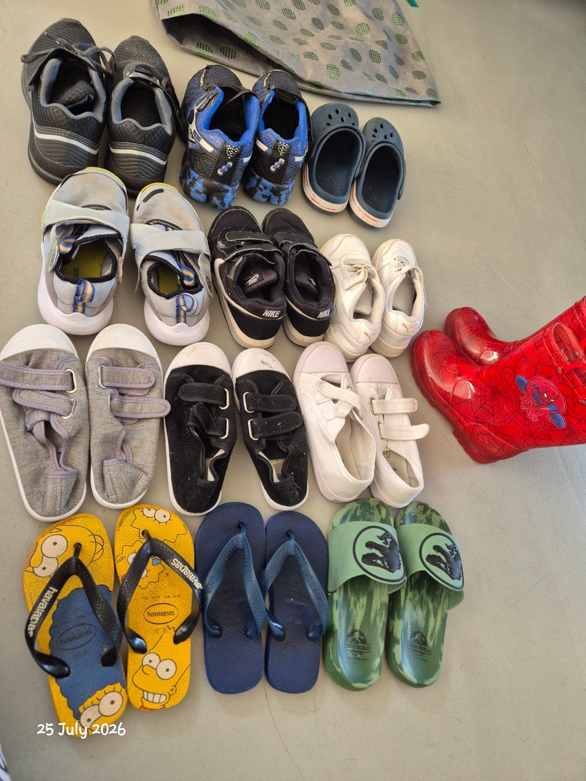 13 paar jongensschoenen, maten 29-35, diverse soorten, Ophalen, Gebruikt, Jongen, Schoenen