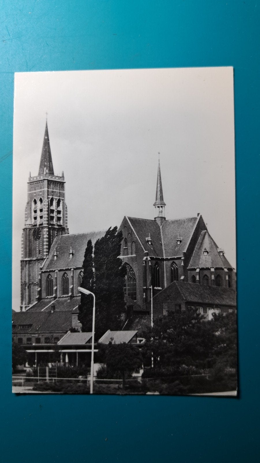 Oud Gastel RK Laurentius kerk, Ophalen of Verzenden, 1960 tot 1980, Ongelopen, Noord-Brabant