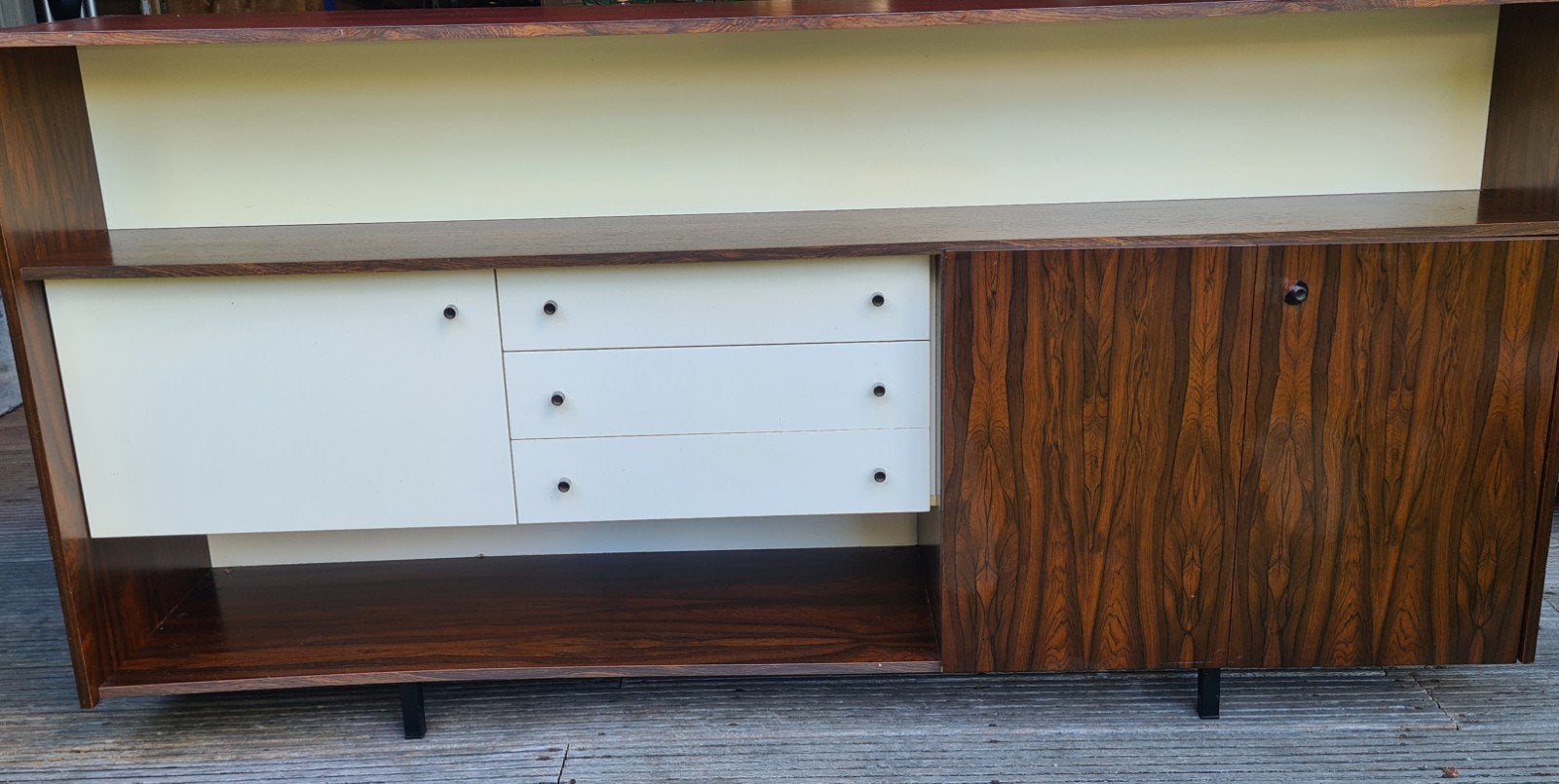 Vintage wandkast., Huis en Inrichting, Kasten | Dressoirs, Ophalen, Gebruikt, 25 tot 50 cm, 50 tot 100 cm
