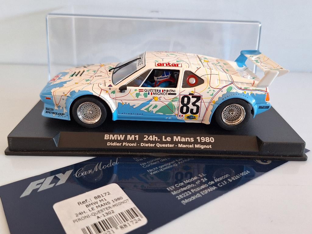 Fly BMW M1 Procar Series 1980 Surer #90 Pooh Jeans A1305, Overige merken, Racebaan, Fly, Nieuw
