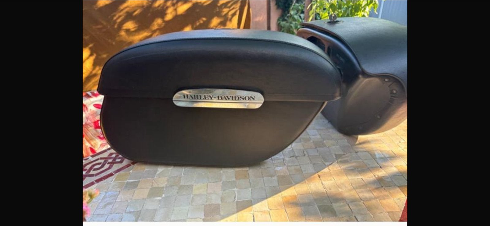 Harley-Davidson zijkoffer - Gebruikt, Verzenden, Gebruikt