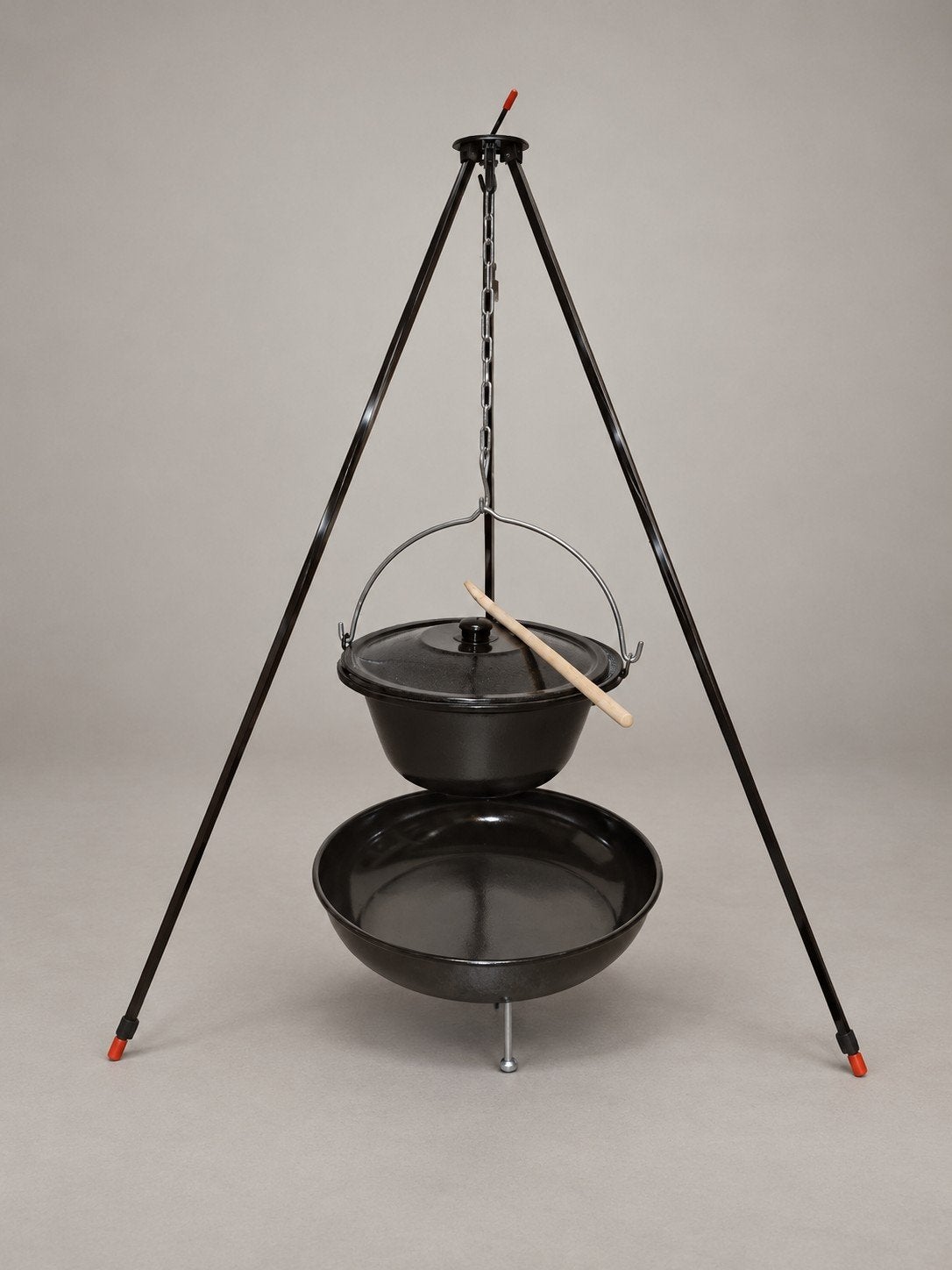 NIEUW - Driepoot set met heksenketel en vuurschaal, Ophalen, Nieuw, Vuurkorf
