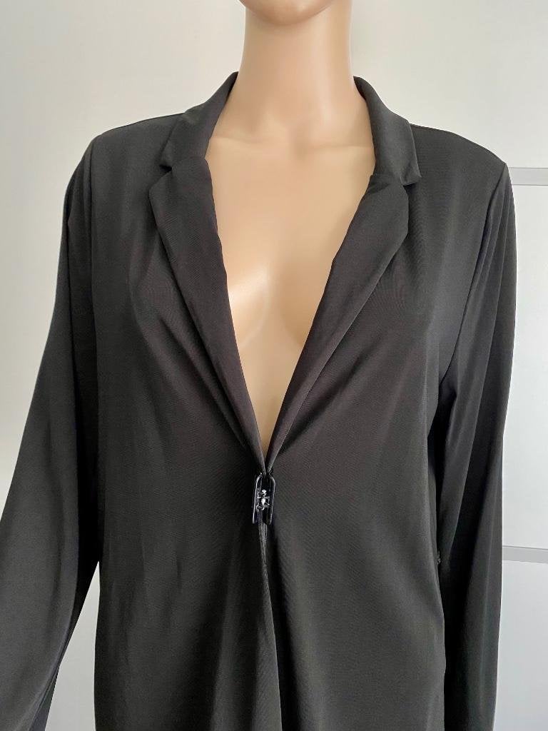 H126 Expresso maat M=38/40 lang vest jasje zwart, Kleding | Dames, Maat 38/40 (M), Expresso, Zwart, Ophalen of Verzenden