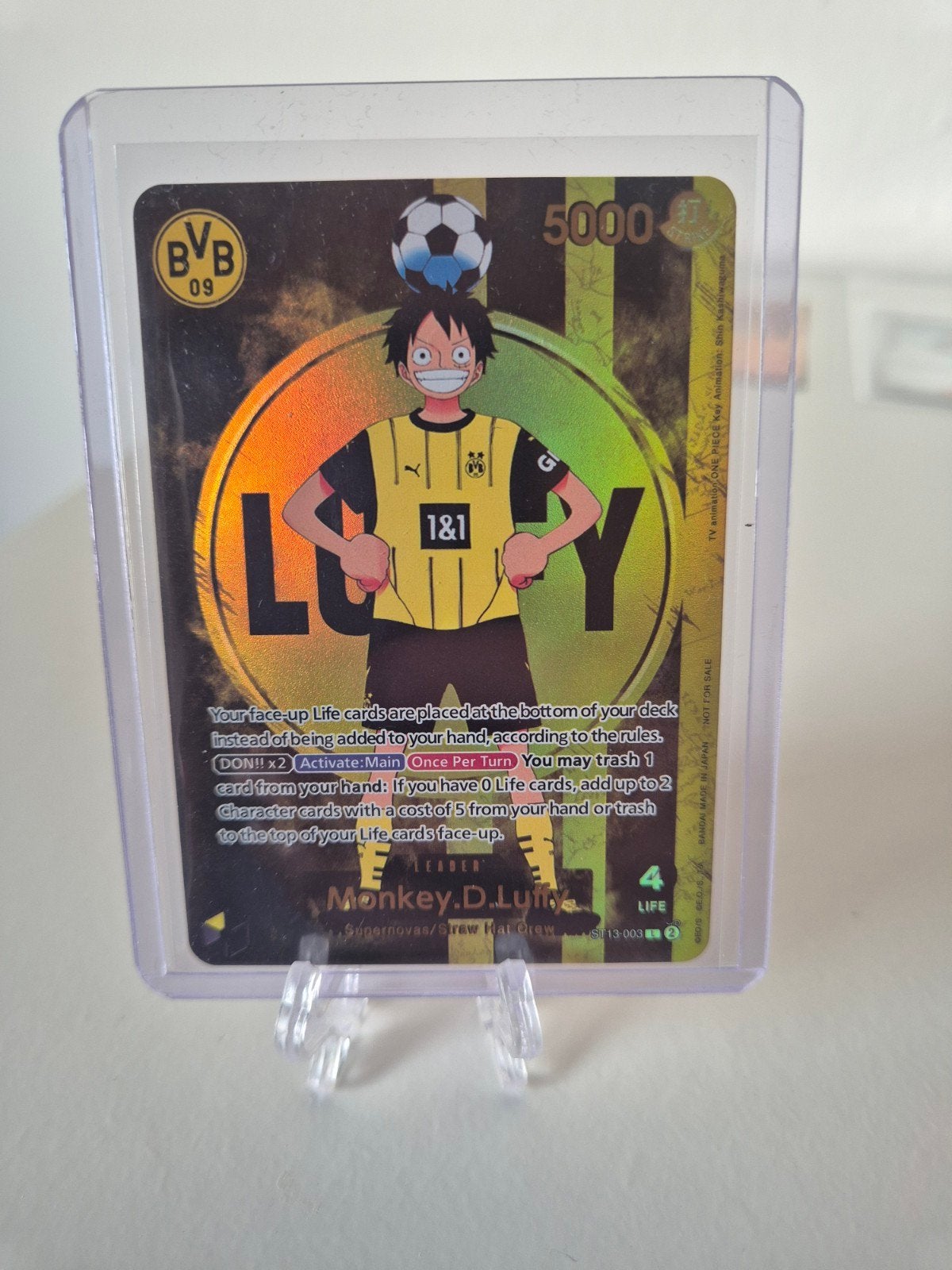 BVB Luffy ST13-003, Ophalen of Verzenden, Plaatje
