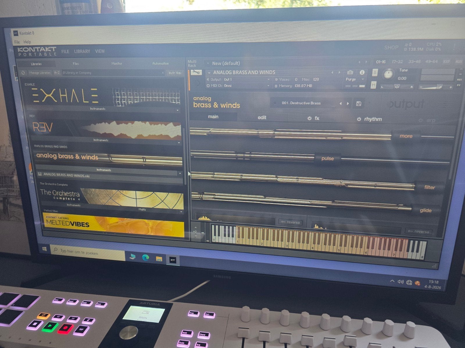 Complete set muziek productie DAW PC MIDI, Computers en Software, Ophalen, Zo goed als nieuw, Overige merken