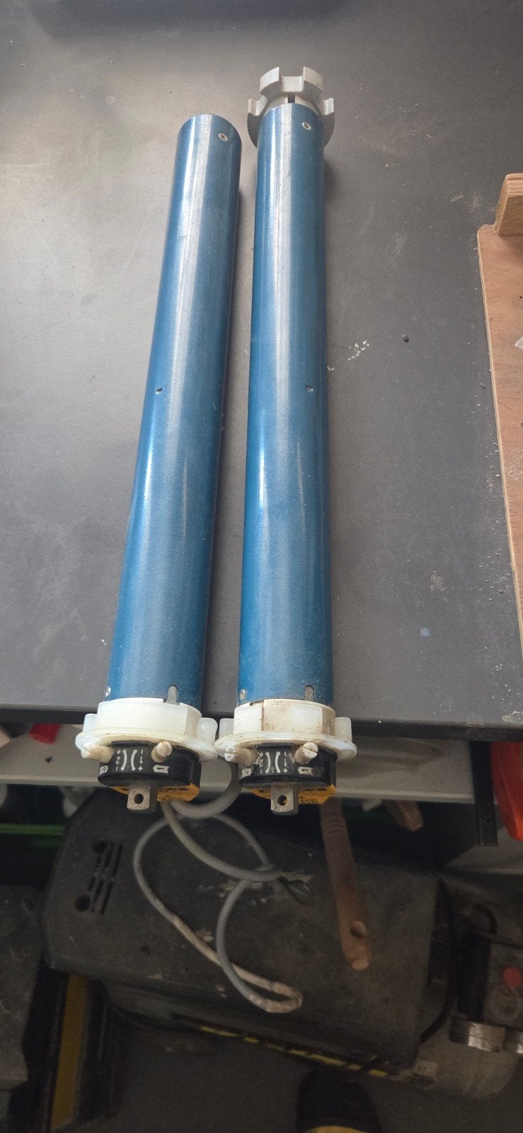2x Somfy buismotor rolluik/zonwering (gebruikt), Doe-het-zelf en Verbouw, Ophalen of Verzenden, Gebruikt, Afzuiger
