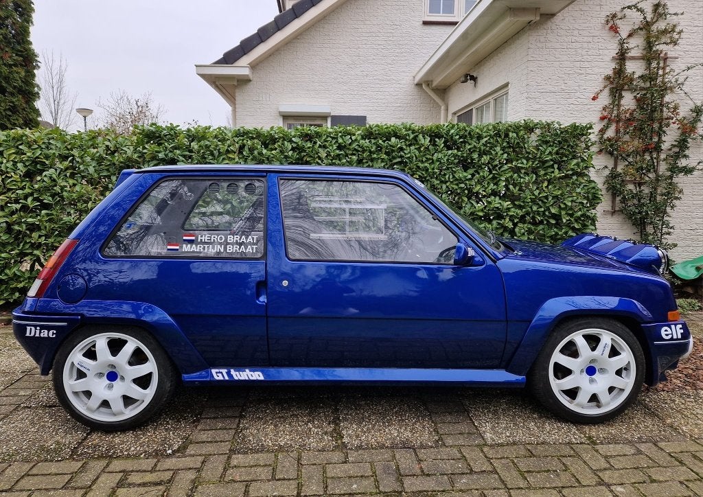 Renault 5 GT Turbo, 1989, 848 kg, Handgeschakeld, Grijs, 424 kg