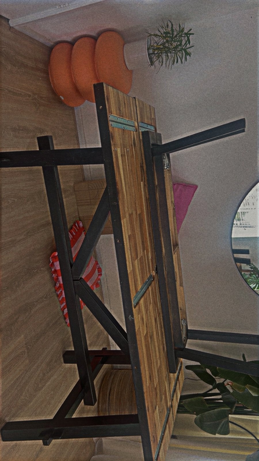IKEA - SKOGSTA 160 (incl. bankje), Ophalen, Overige materialen, 50 tot 100 cm, Vijf personen of meer