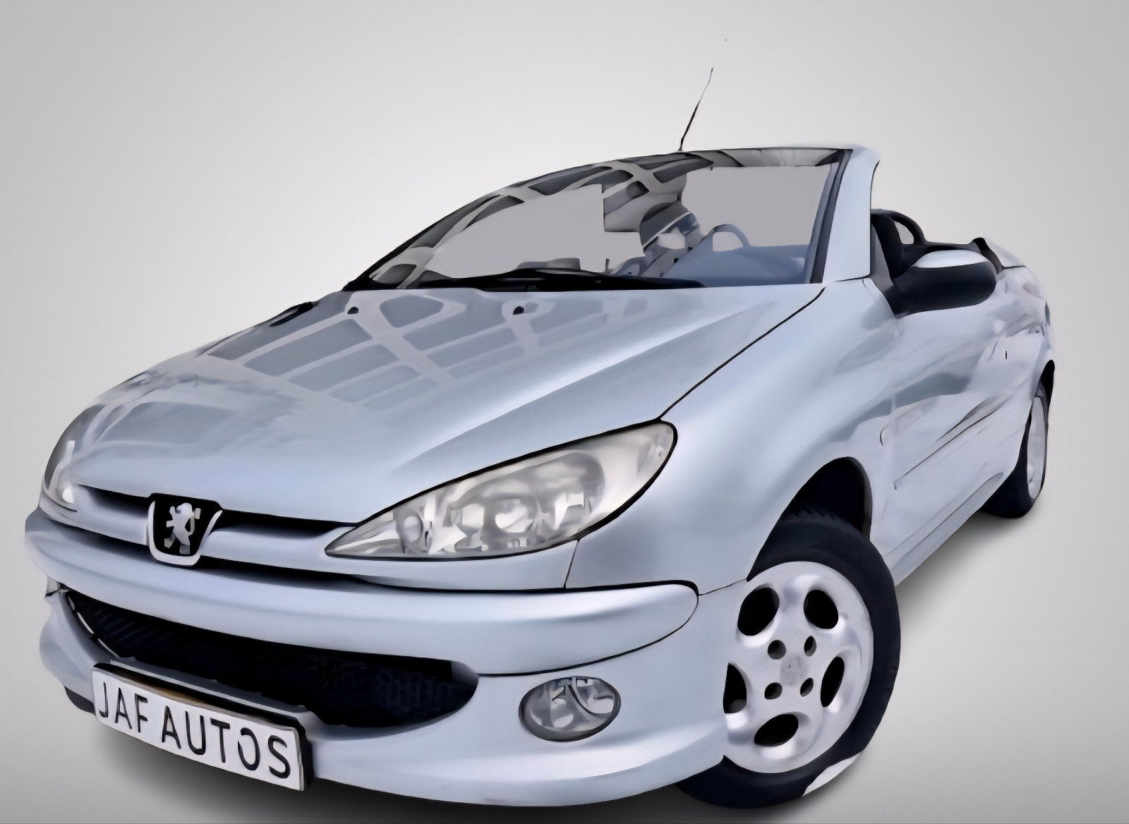 Peugeot 206 cabrio LMV Elek Dak Nw APK! + Distributie!, Auto's, Cabriolet, 4 stoelen, 49 €/maand, 14 km/l